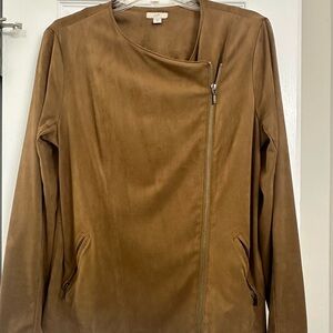 J. Jill Soft Suede Jacket-Like New!